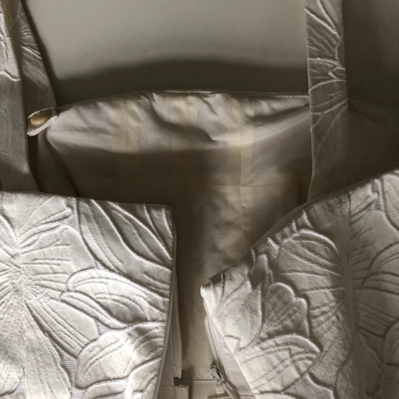 J. Crew Cocktail White Embroidered Dress - Picture 5 of 6